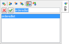 Convert an itemizedlist to an orderedlist